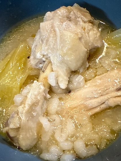 手羽先で作る‼︎簡単✳︎参鶏湯(サムゲタン)スープ