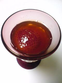 冷凍苺のホット赤ワイン