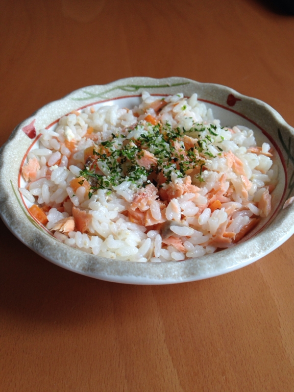 離乳食♪鮭のミルクチーズリゾット