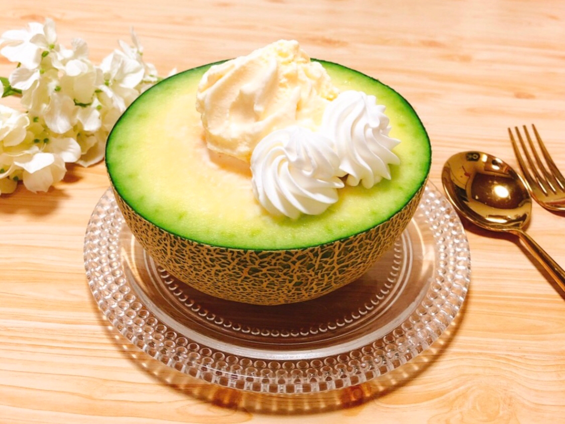 贅沢メロンの食べ方 ஐ レシピ 作り方 By Sweet Sweet 楽天レシピ