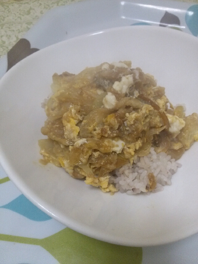 冷凍フライで簡単白身魚丼