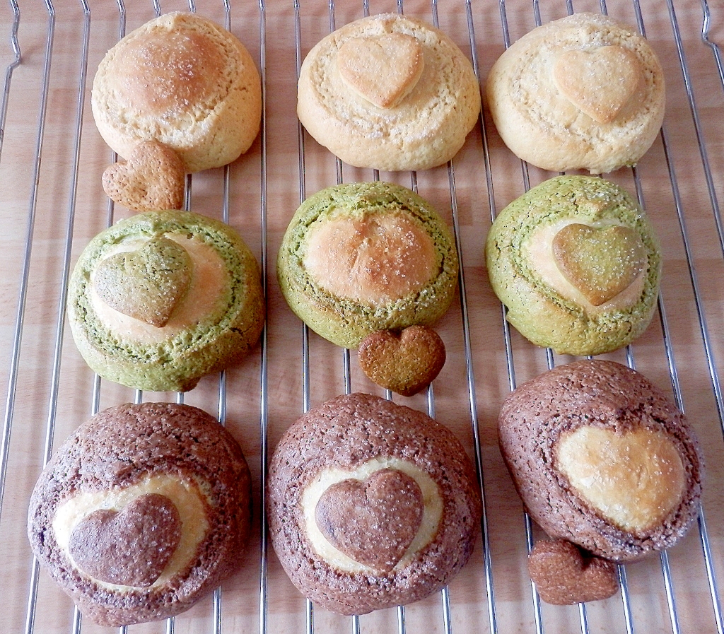 バレンタインにも ハートクッキーのメロンパン レシピ 作り方 By ドイツ友 楽天レシピ バレンタインにも ハートクッキーのメロンパン レシピ 作り方 By ドイツ友 楽天レシピ