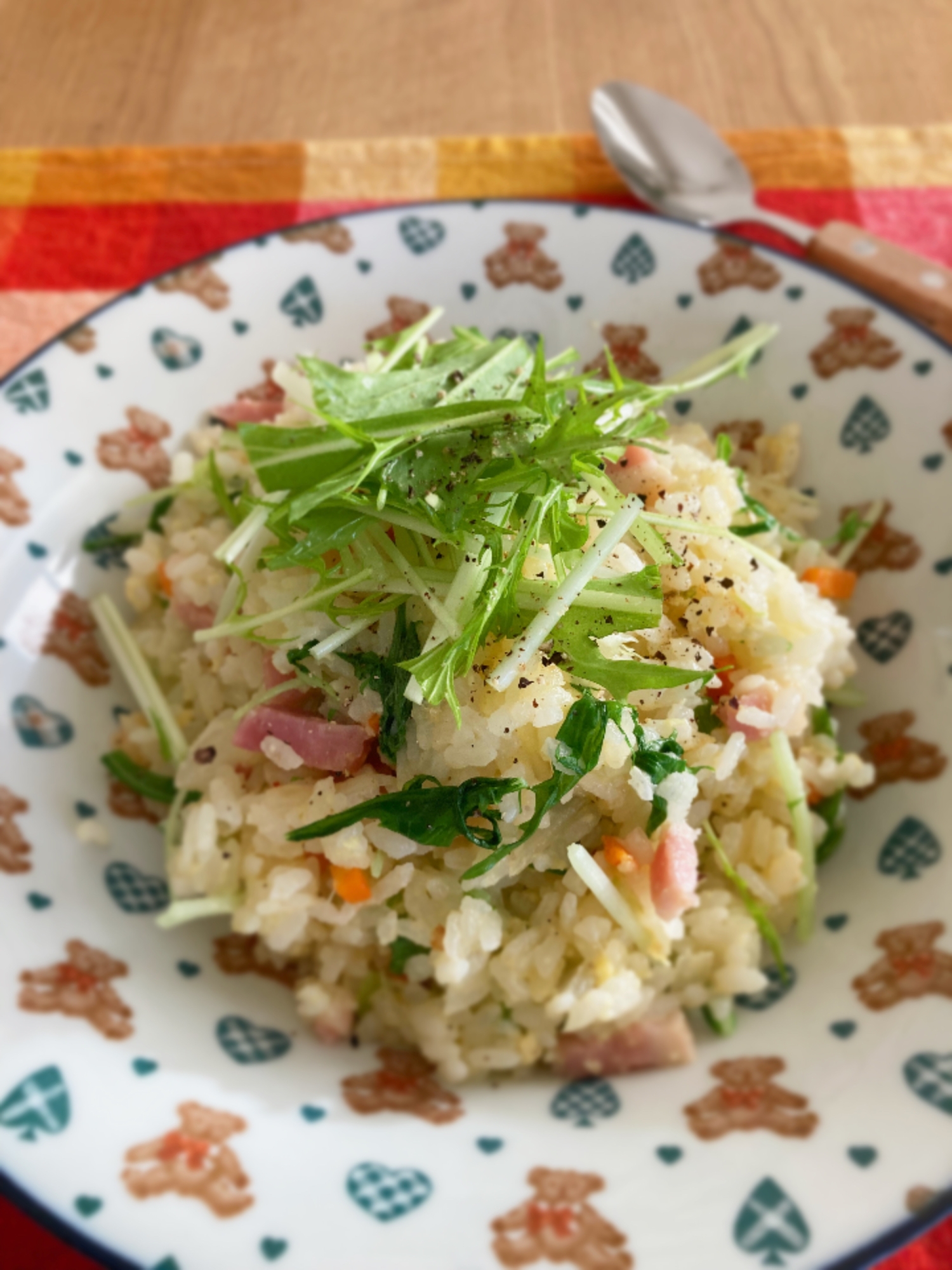 パスタも良いけどご飯にも☆カルボナーラ風炒飯！