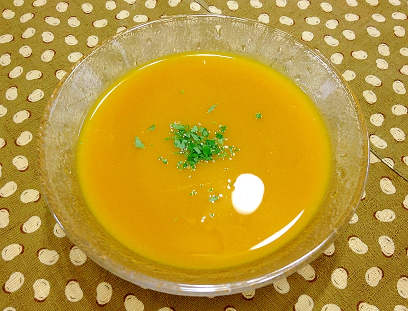 カボチャの☆冷製スープ