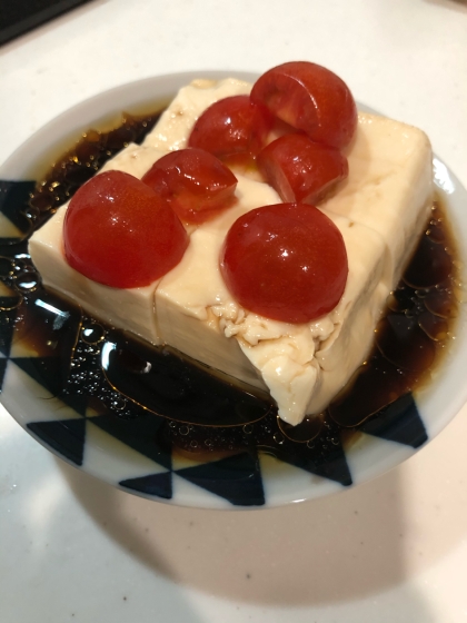 豆腐とプチトマトがあったので、レシピ助かりました！！^_^
ありがとうございます^_^
