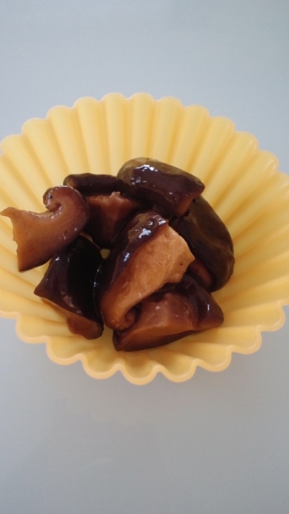 レンジ蒸し♪椎茸のうま煮☆ごま油風味
