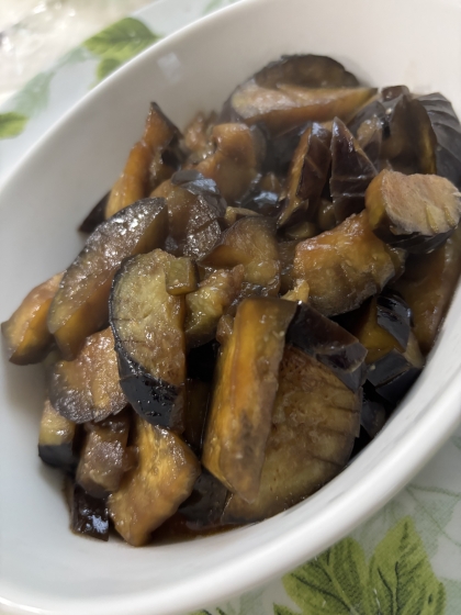 ナスの甘辛煮
