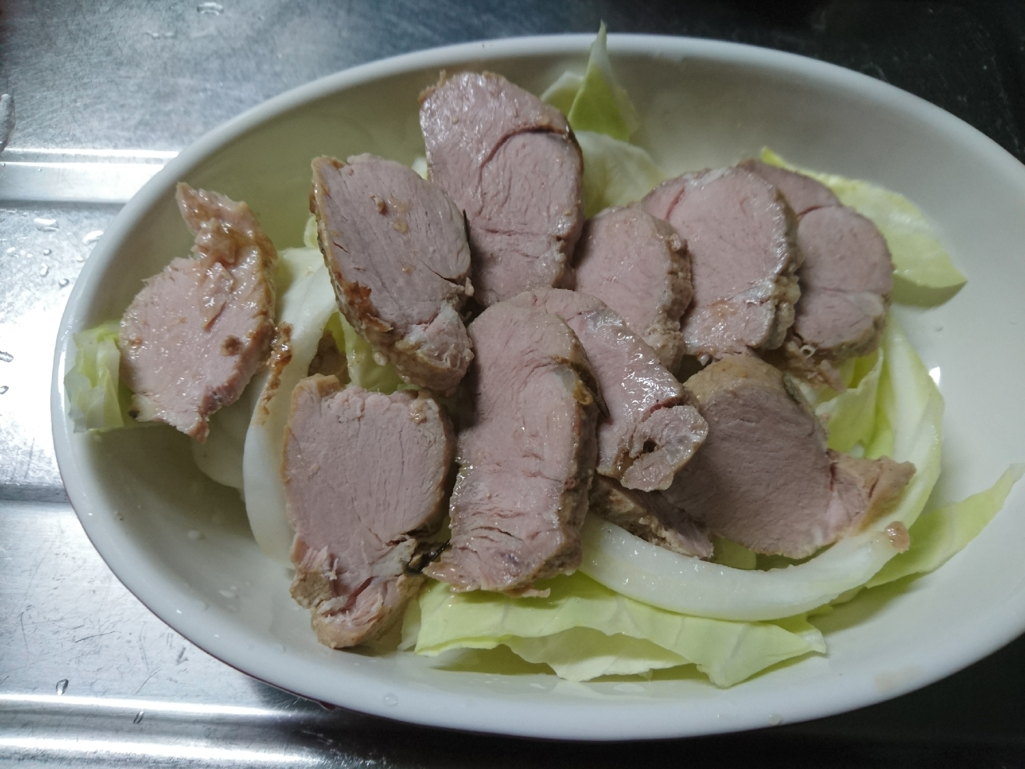 豚ヒレ肉のオーブンホイル蒸し