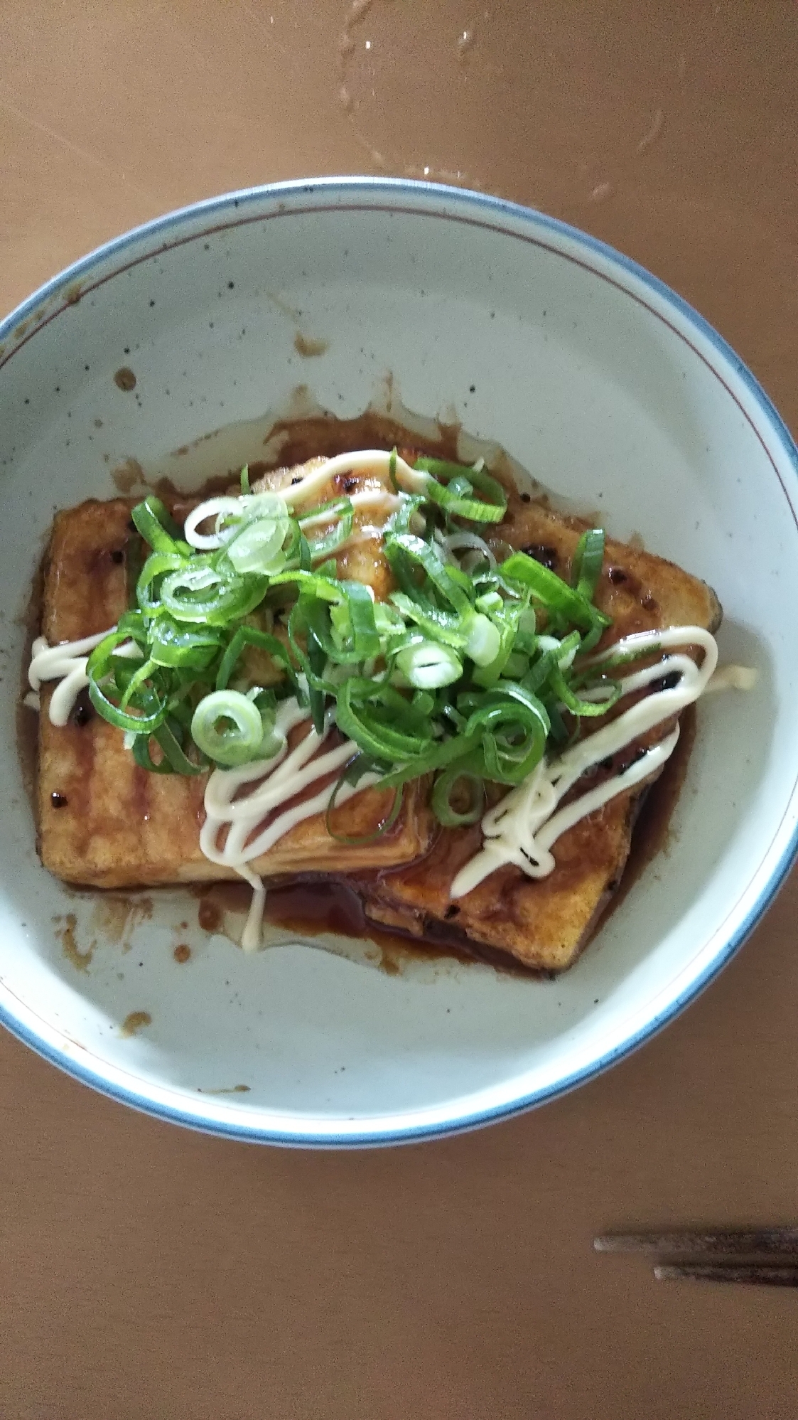 豆腐のガーリックステーキ