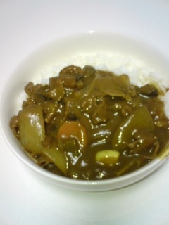 にんにくたっぷり　夏カレー
