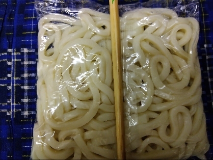 ひとりぶんの自作！鍋用〝半たま〟冷凍うどん