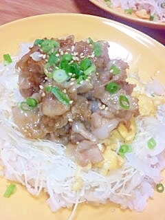 フライパン一つ丼