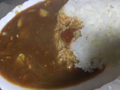 トマトジュースで子供が喜ぶカレーライス