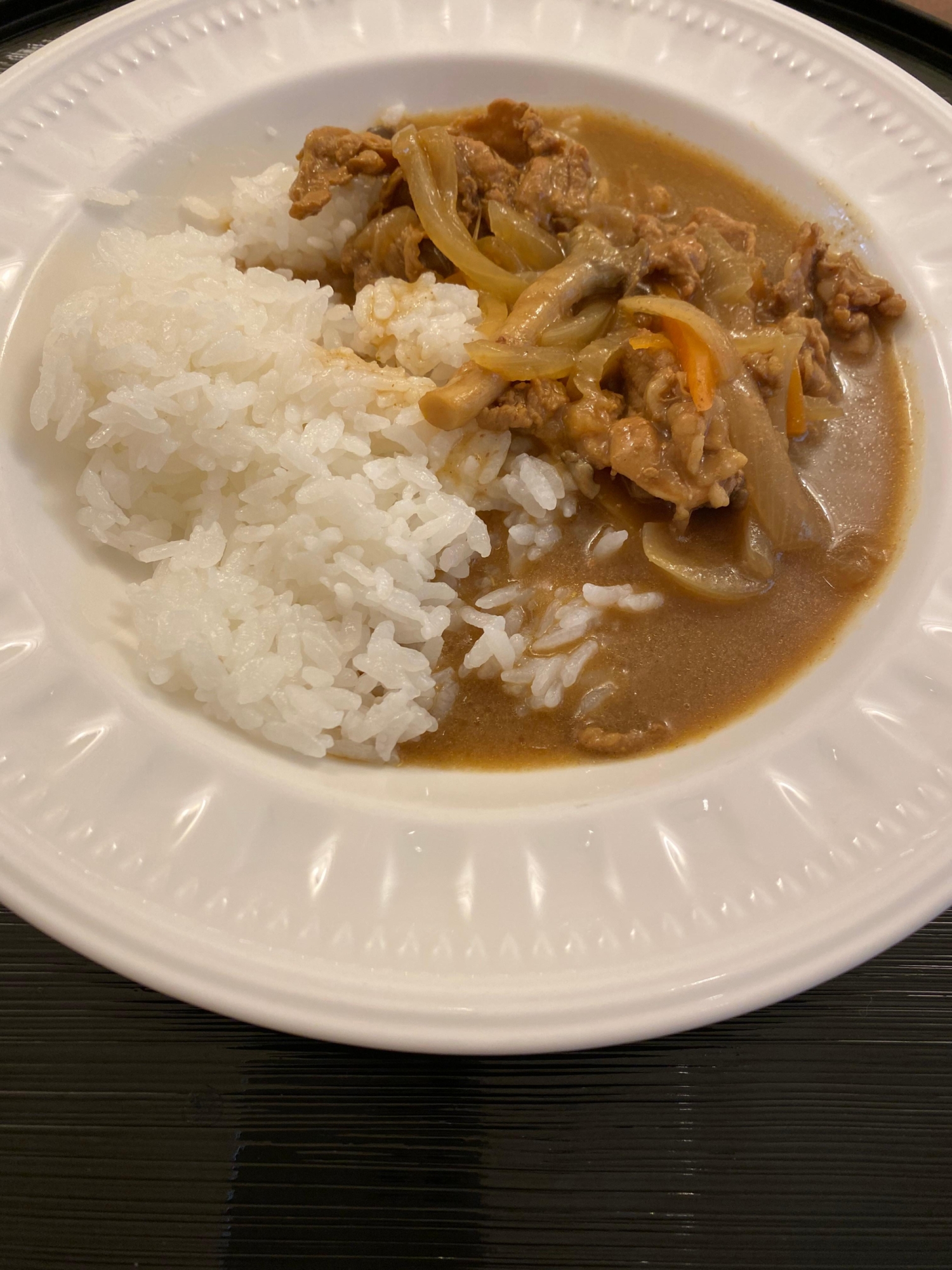 ♪豚こまカレー