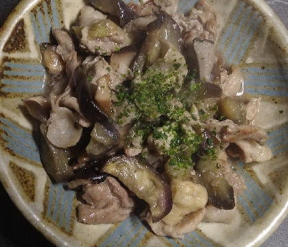 ご飯が進む✿なすと豚肉の味噌炒め