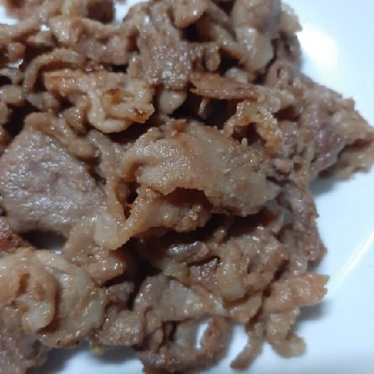 豚肉の生姜焼き