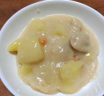 牛乳でカルシウムプラス　クリームシチュー
