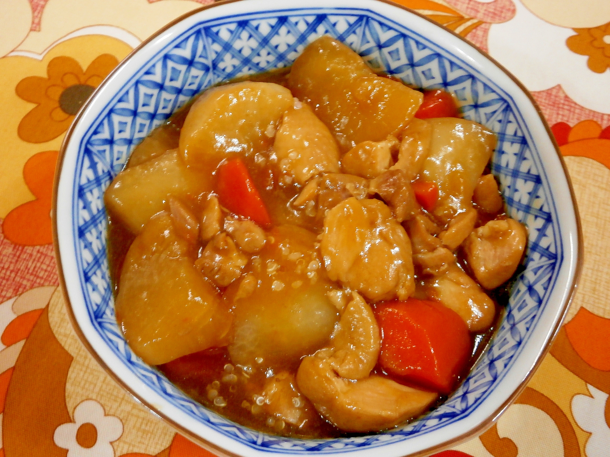 圧力鍋で☆鶏と大根のとろとろ煮