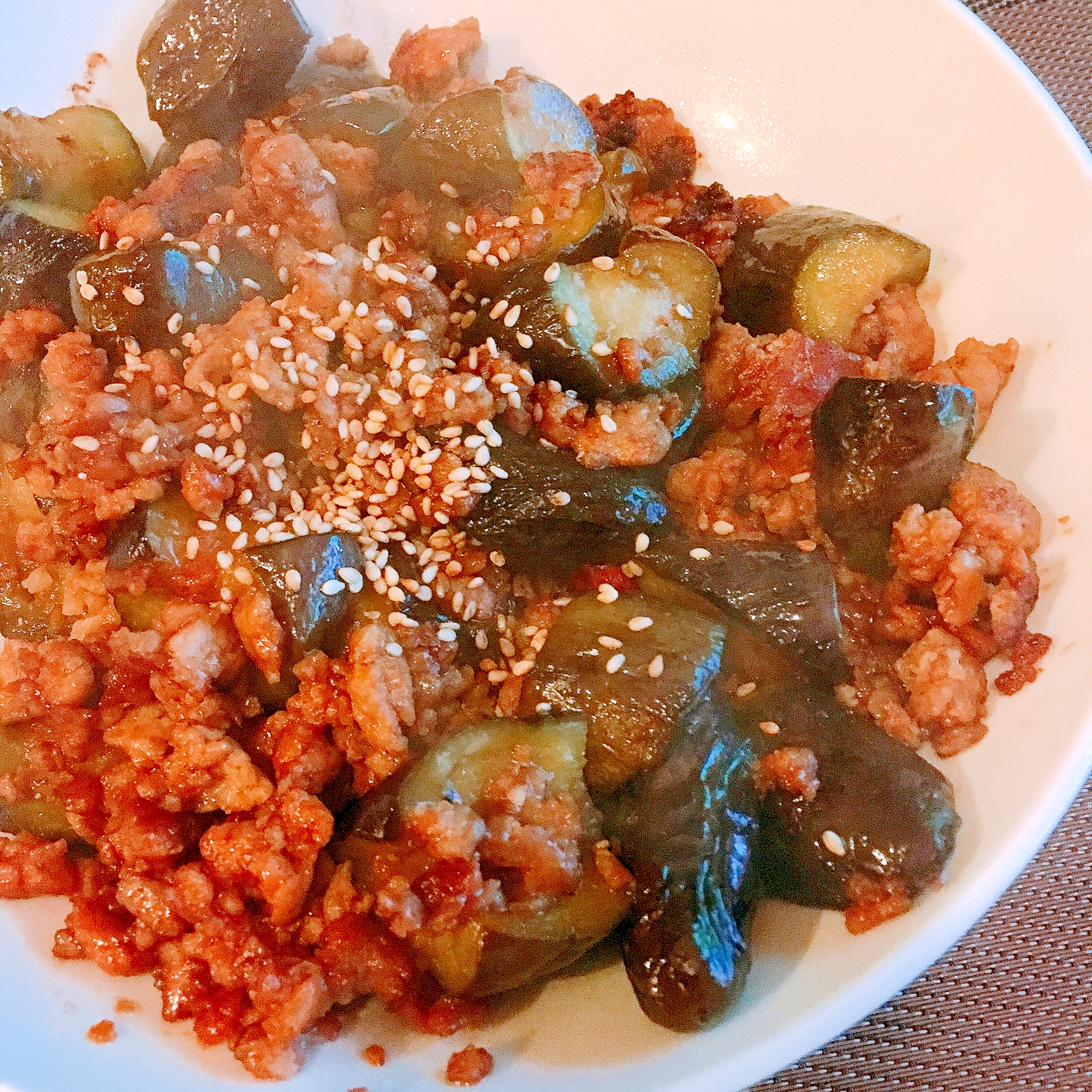 つけてみそかけてみそ使用 なすと豚ひき肉の味噌炒め レシピ 作り方 By くろねこ かふぇ 楽天レシピ