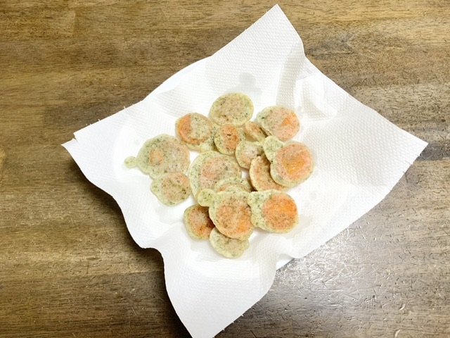 にんじんレシピ　にんじんの磯辺焼き