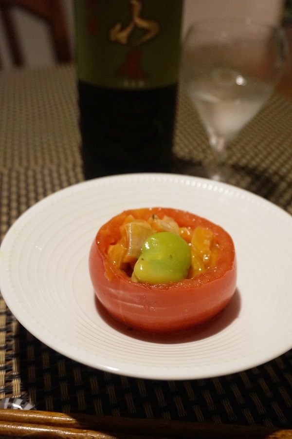 【宮城食材】銀鮭と季節野菜のマンゴーソース