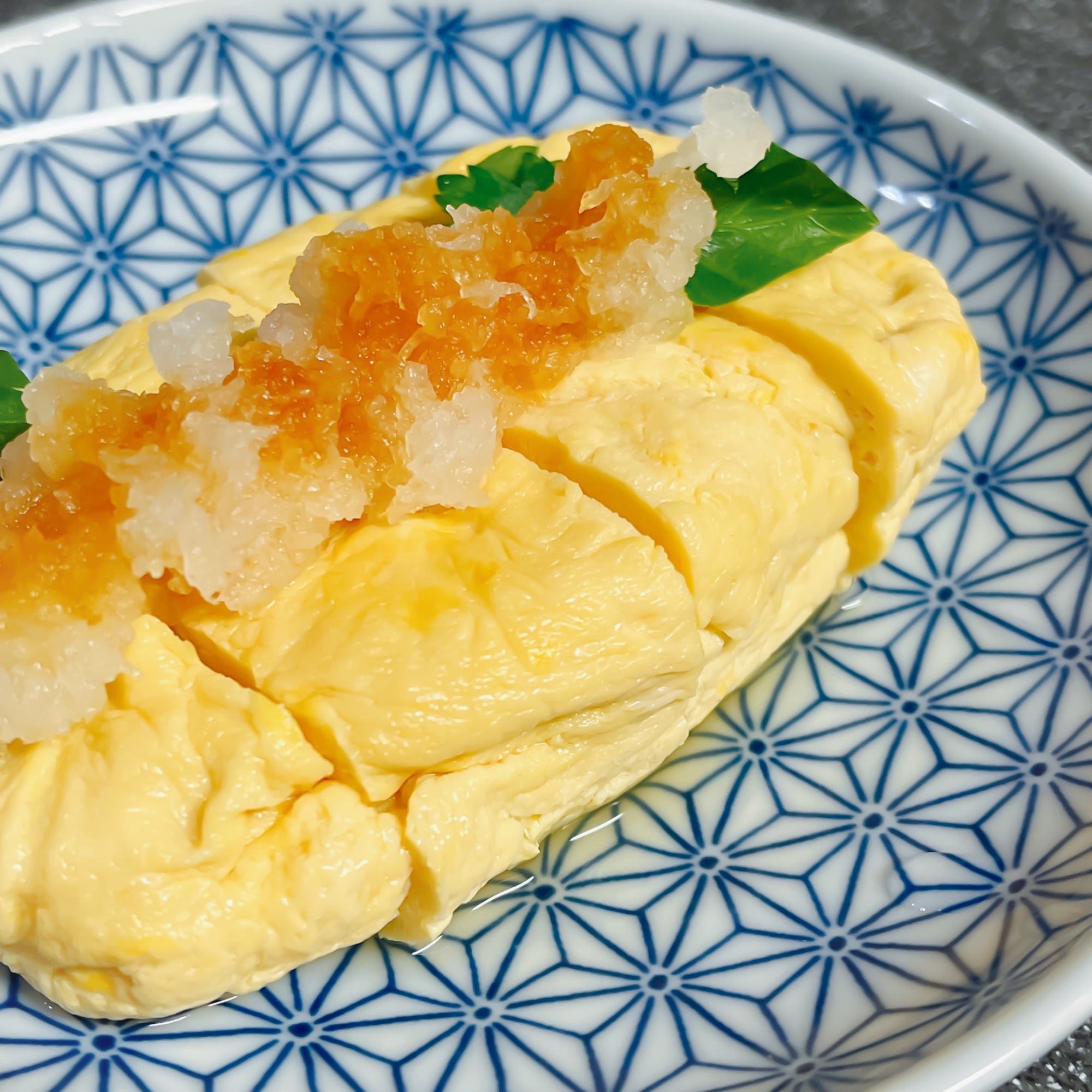 レンジで簡単！だし巻きたまご