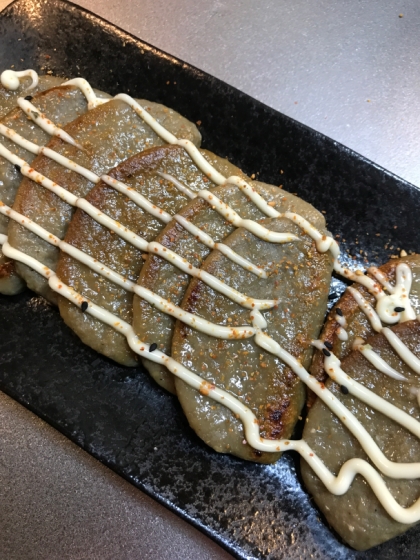 簡単！ごま油香る！焼き黒はんぺんのおつまみ