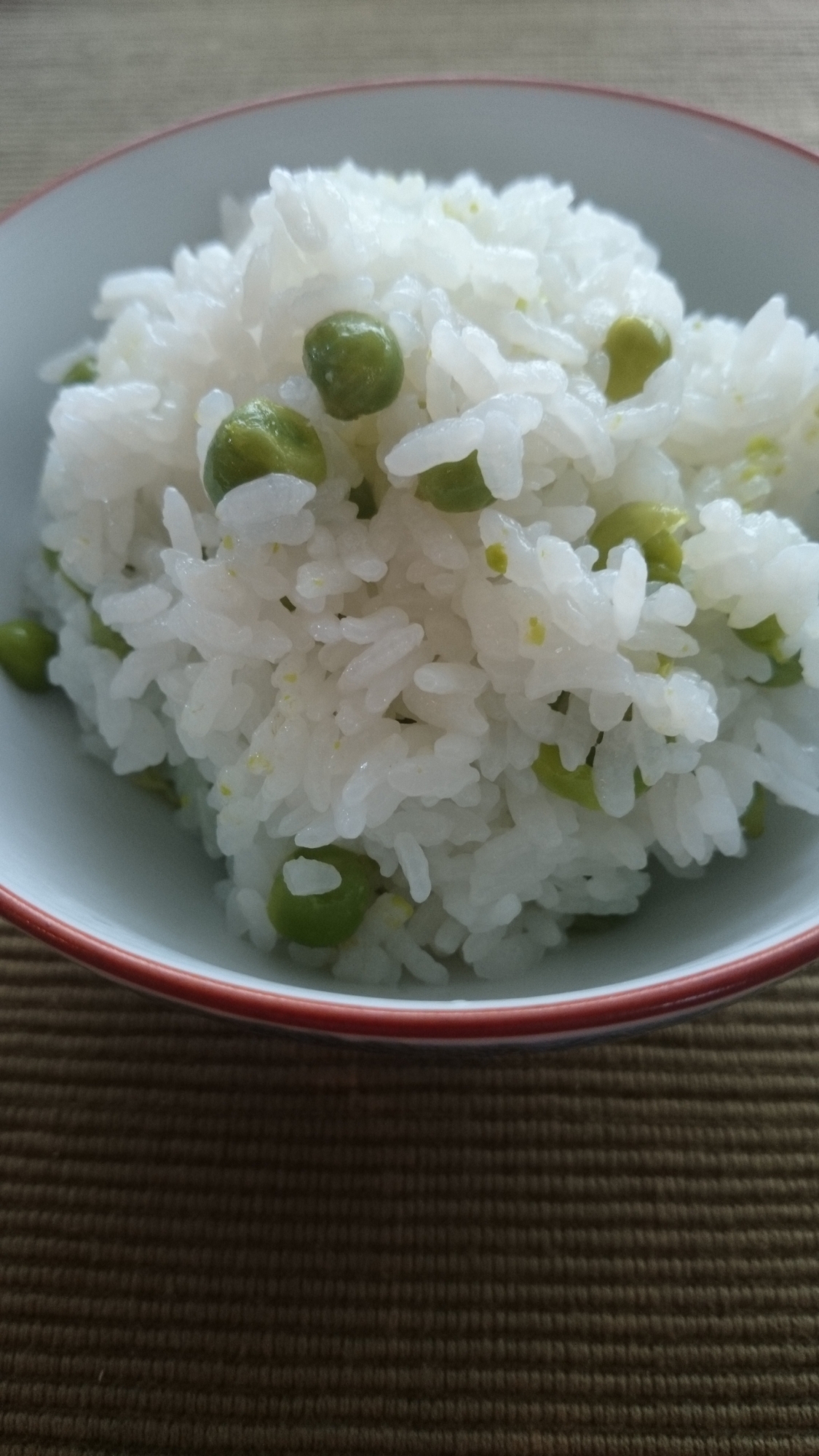 旬の味！「豆ごはん」♪