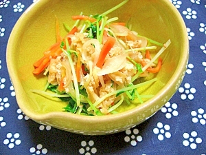 超激安!　豆苗おひたし