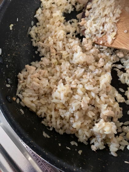鶏そぼろチャーハン