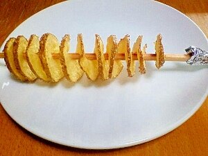 簡単♪トルネードポテト☆不器用でも作れます レシピ・作り方 by 鎌倉 