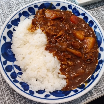 ストウブ鍋で！豚ロースカレー