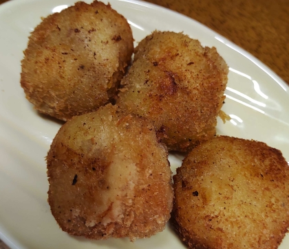 カレー風味の手作りコロッケ