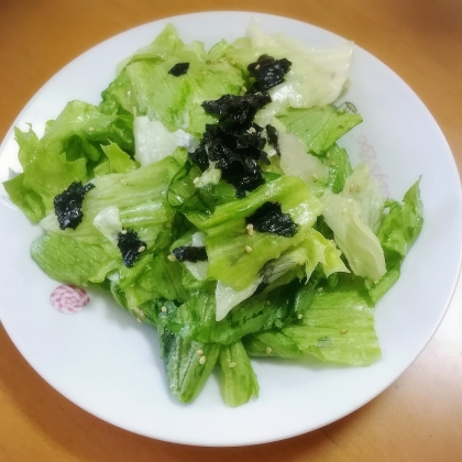 たっぷり食べられる☆レタスサラダ