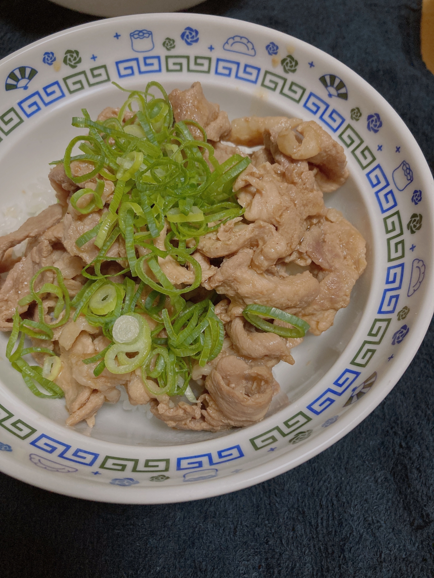 かんたん豚肉丼