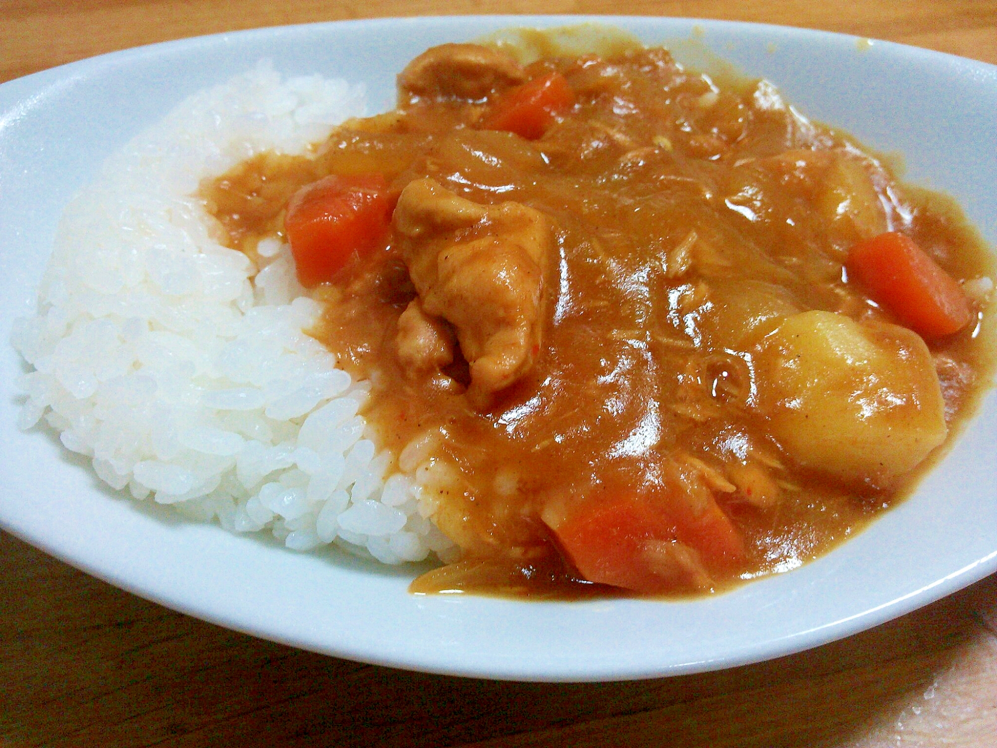 子供もだいすきなシーチキンカレー(＾＾)