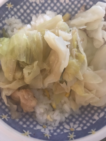 豚とキャベツの炒め物