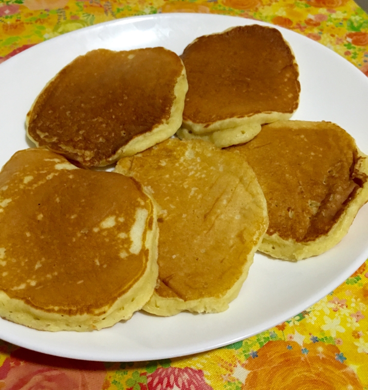 離乳食♡りんごのホットケーキ