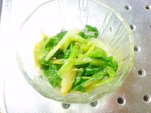 のびるの酢味噌和え