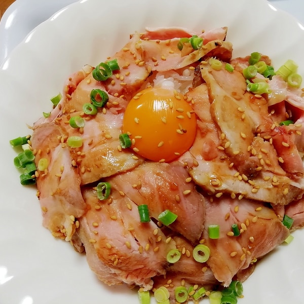 ローストポーク丼 レシピ 作り方 By よっちごはん 楽天レシピ ローストポーク丼 レシピ 作り方 By よっちごはん 楽天レシピ