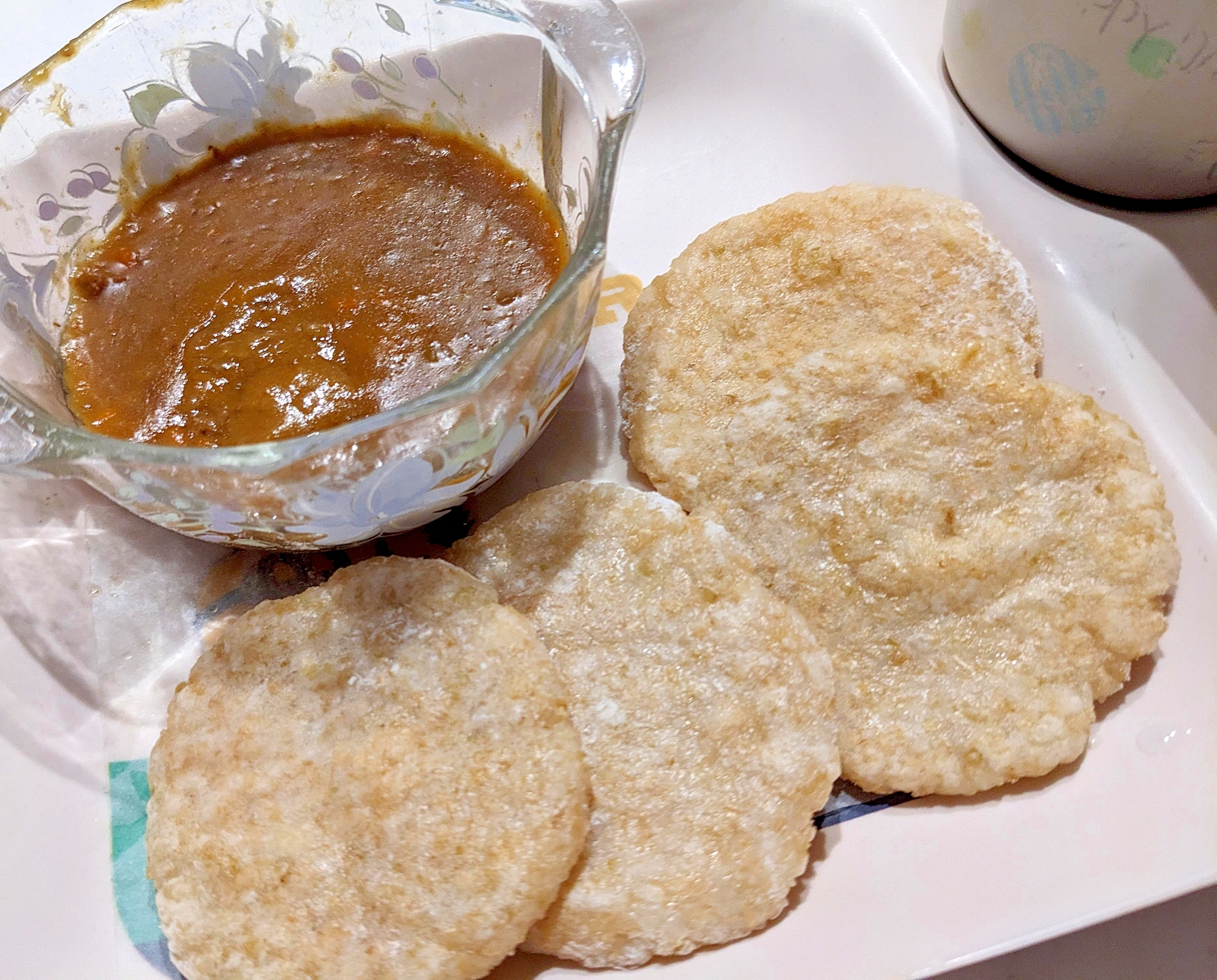 玄米でナン・グルテンフリー／偏食幼児の手作り朝ご飯