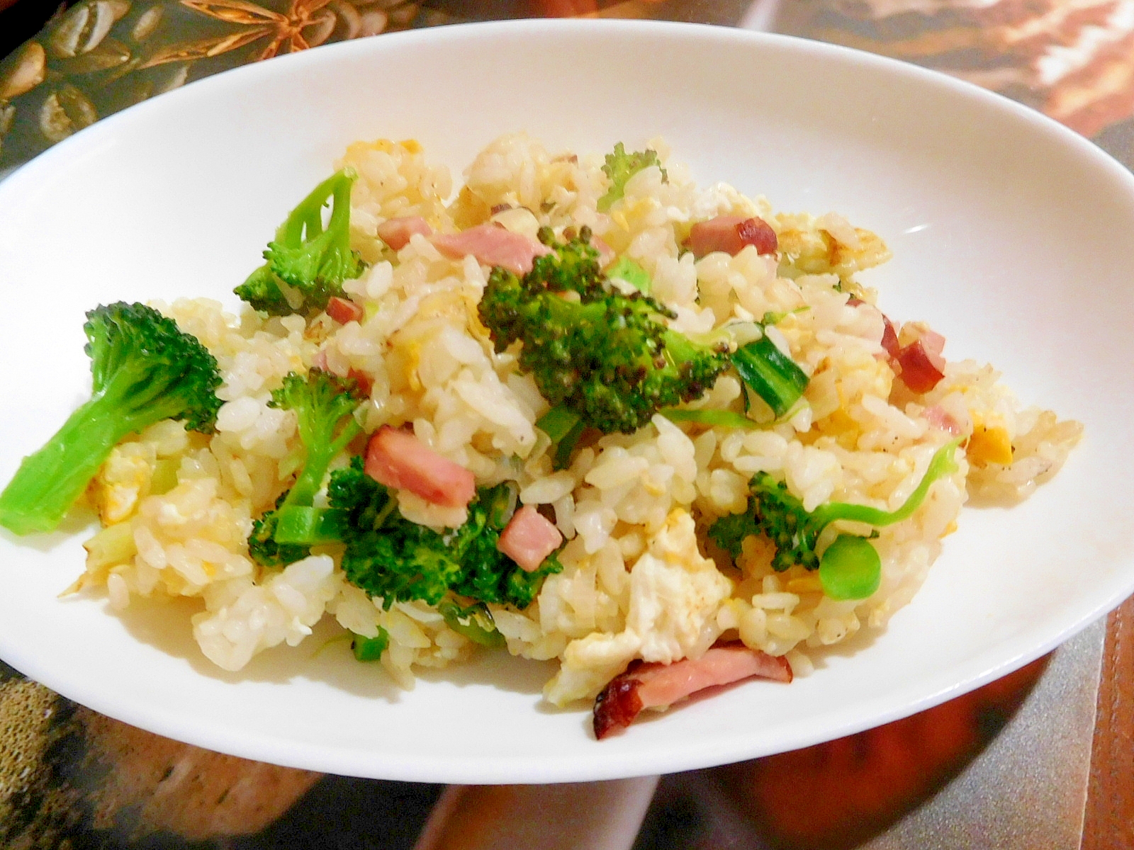 ブロッコリーチャーハン