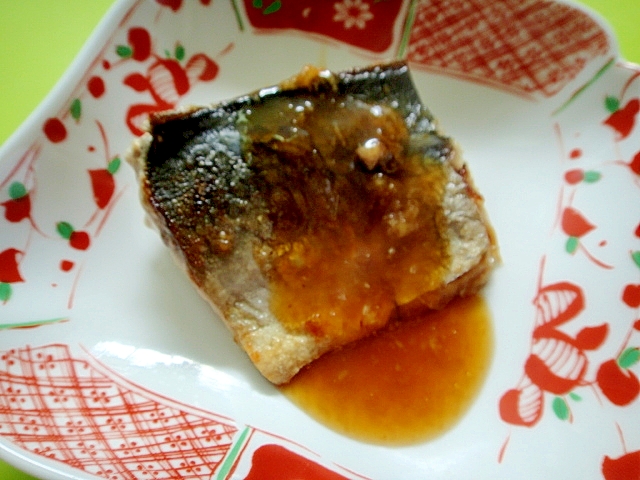 サバのソテー☆生姜醬油ソース