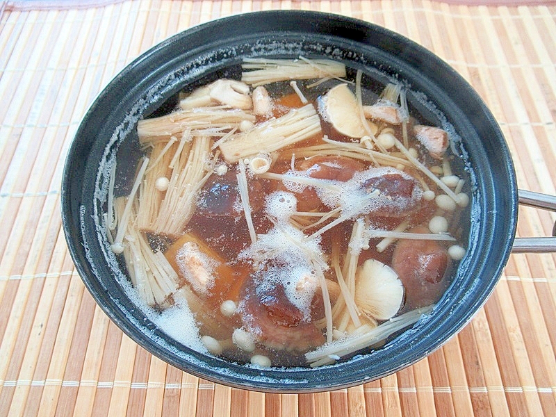 豆腐のきのこ汁