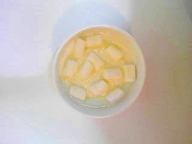 マシュマロ練乳ヨーグルト