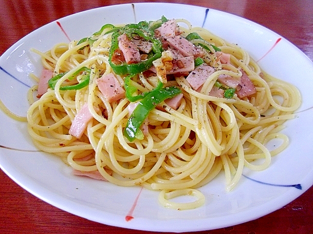 胡麻醤油パスタ