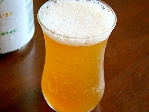 夏バテ回復♪梅黒蜜ビール