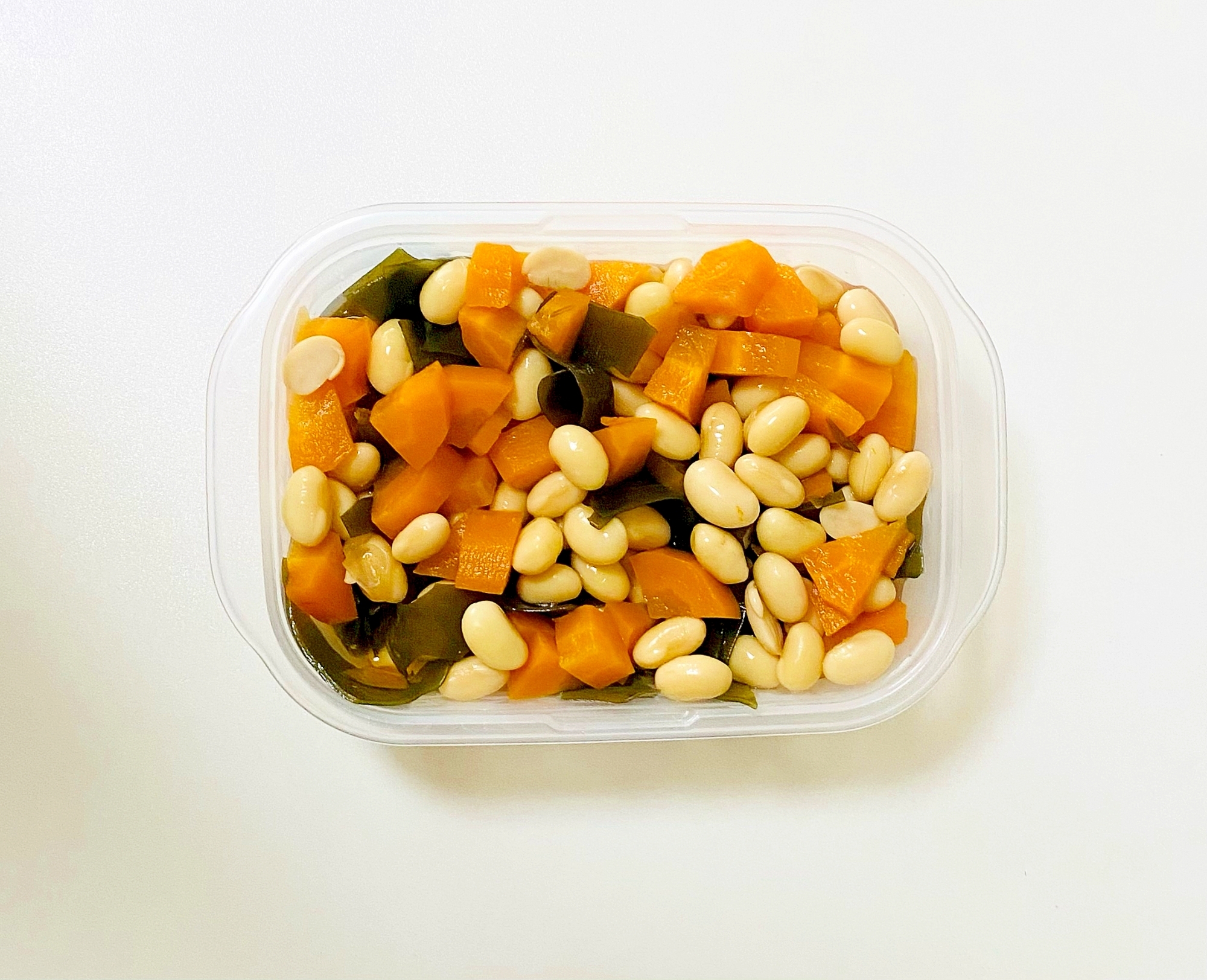 大豆と野菜の簡単煮