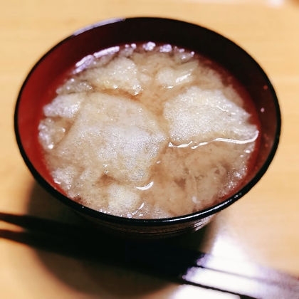 毎日のお味噌汁93杯目＊松山あげ、葱