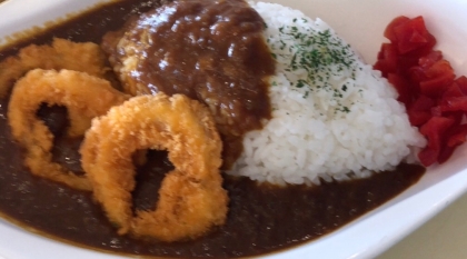 イカリングのカレー唐揚げ